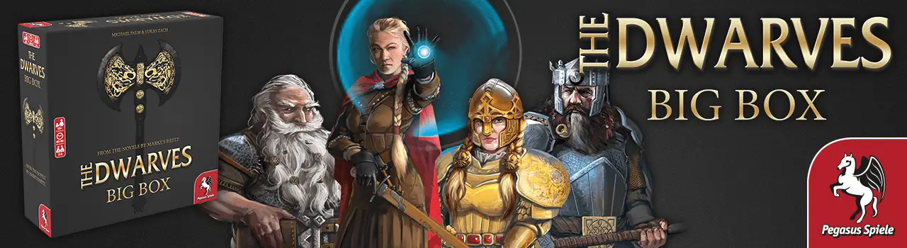 Graphics from the Board Game The Dwarves Big Box