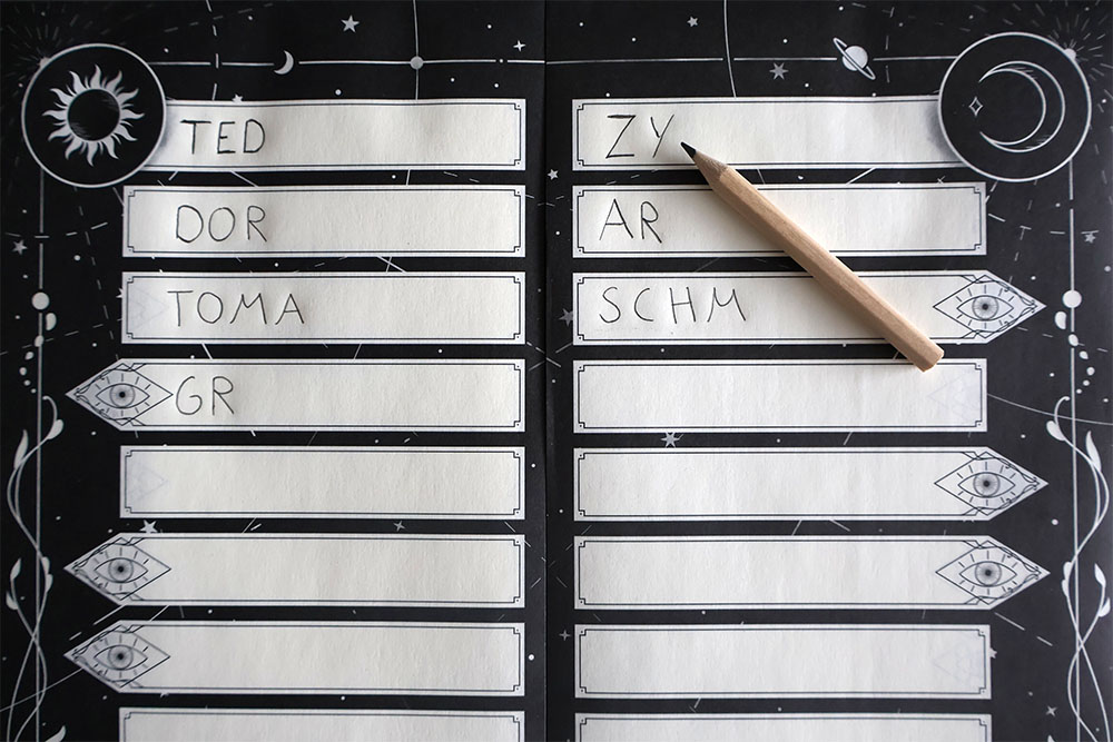 Ghost Writer Begriffe Augensymbol