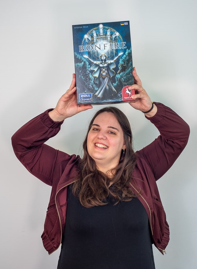 Nadine mit Bonfire