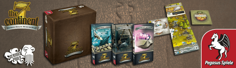 Vorbestelleraktion für die deutsche Version des Abenteuerspiels The 7th Continent gestartet
