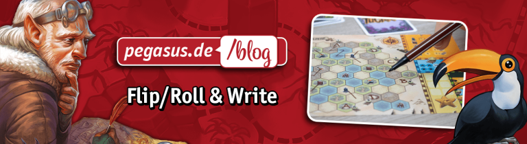 Spielmechaniken – Flip/Roll & Write