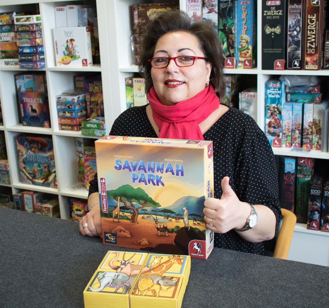 Anja mit Savannah Park