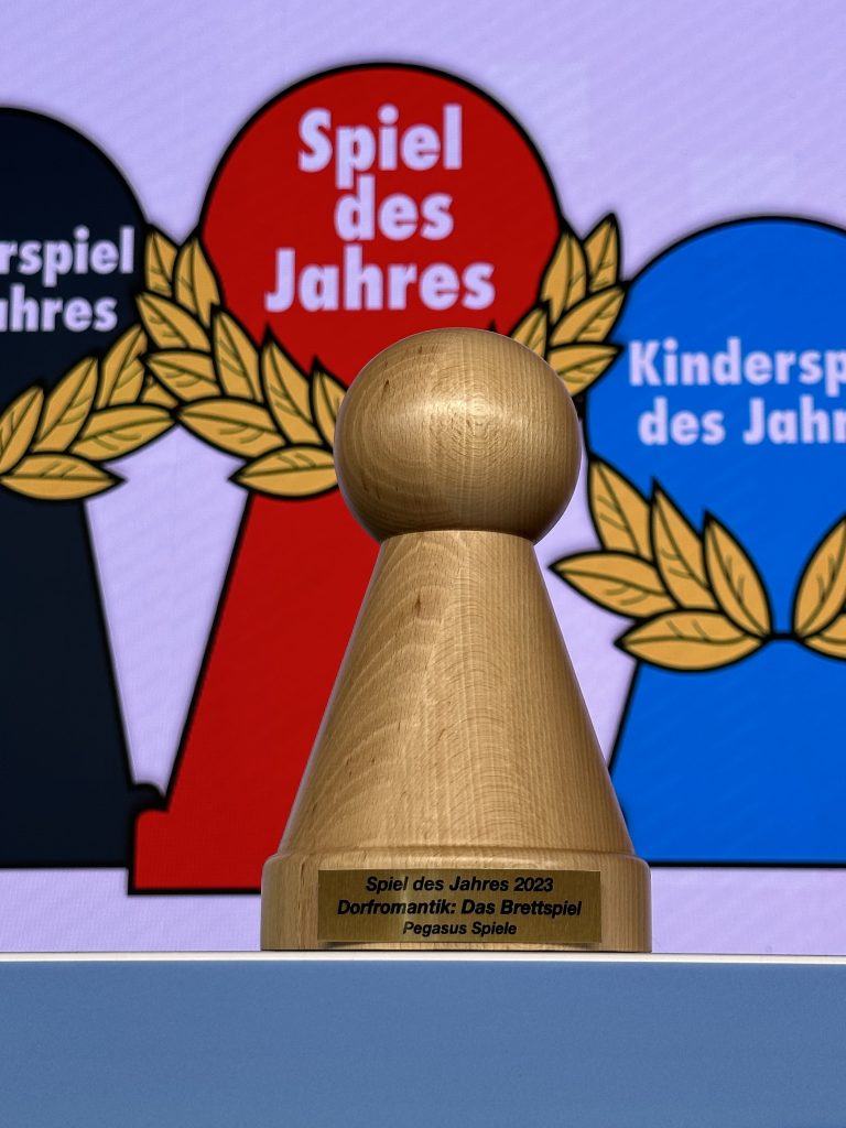Spiel des Jahres Pöppel für Dorfromantik - Das Brettspiel