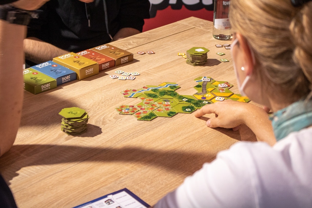 Dorfromantik Spielsituation
