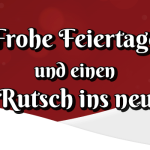 Frohe Festtage