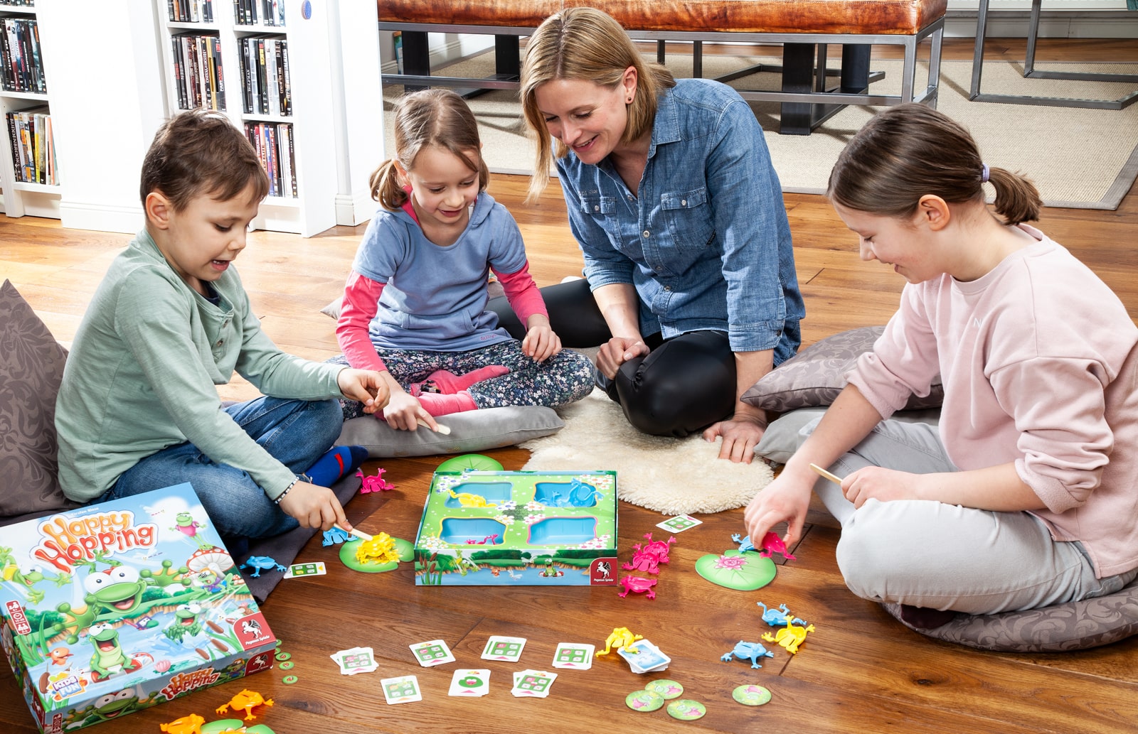 Happy Hopping Spielsituation