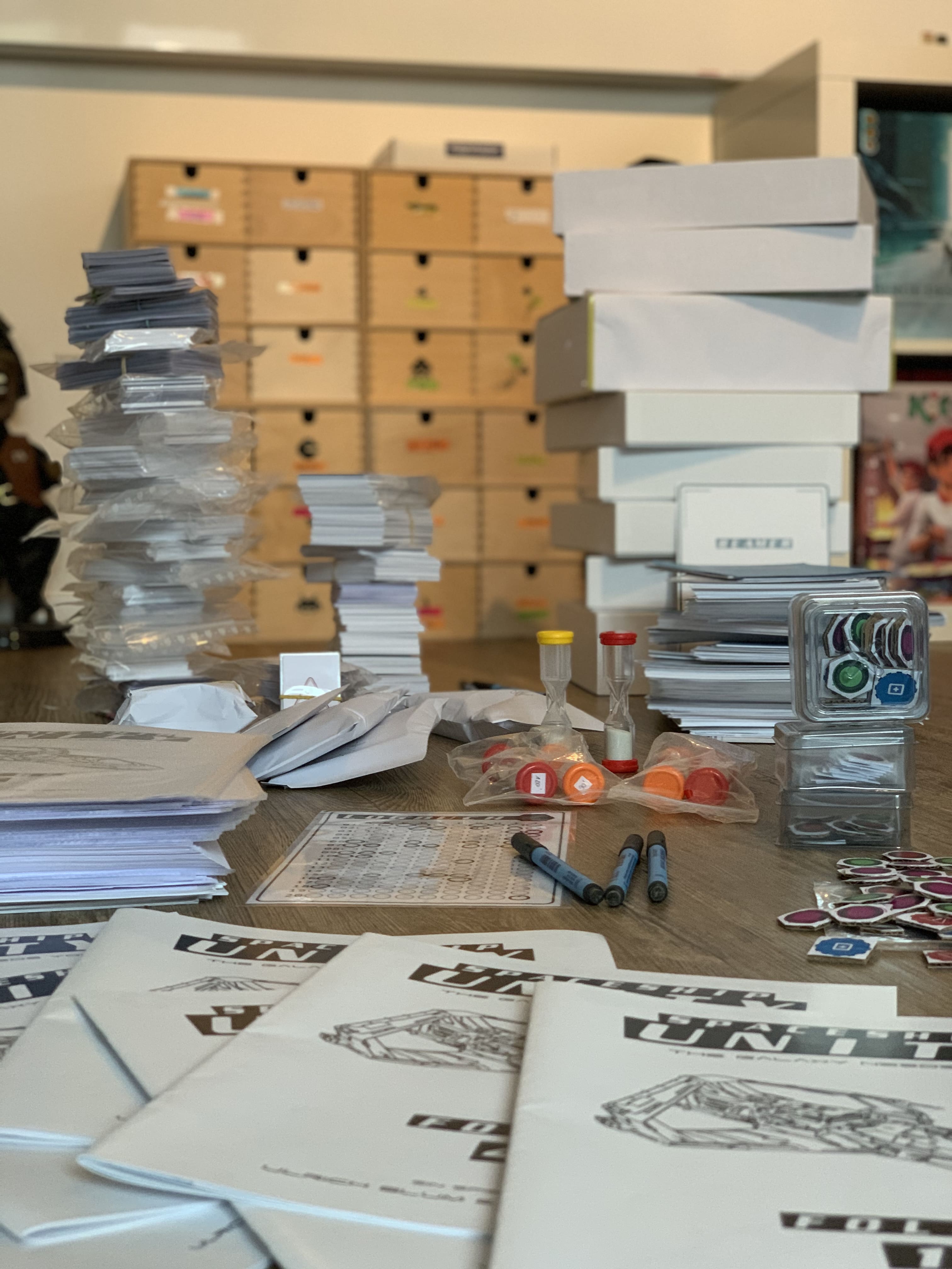 Game Materials in the Spaceship Unity Prototype