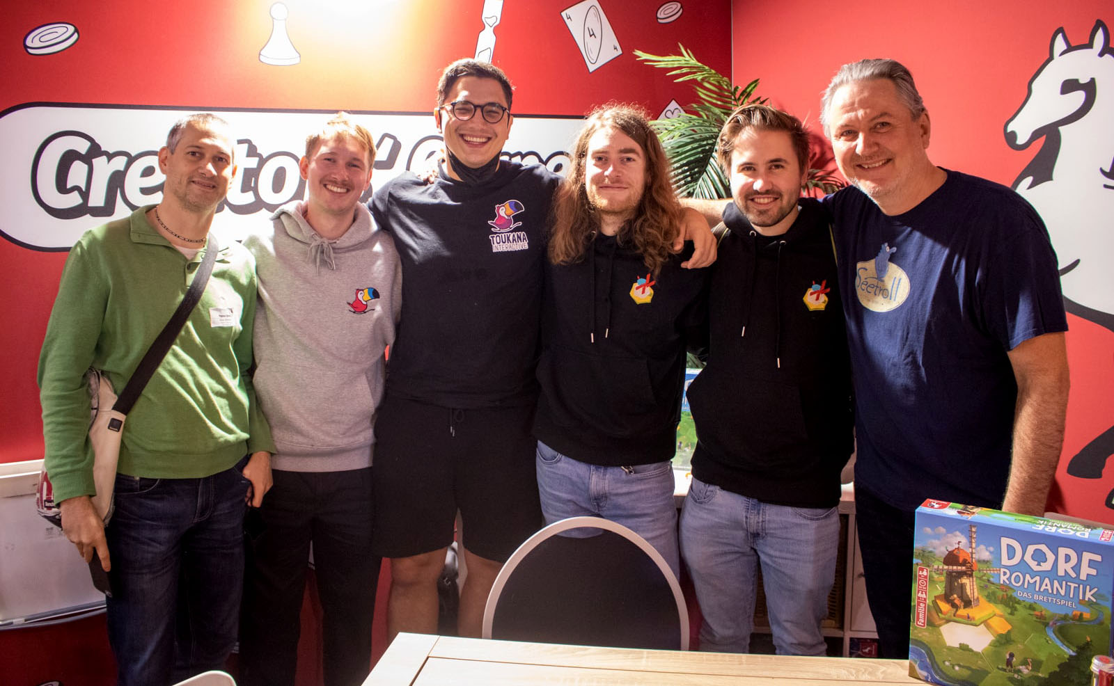 Michael Palm, Klaus Ottmaier und Toukana Interactive auf der SPIEL‘22