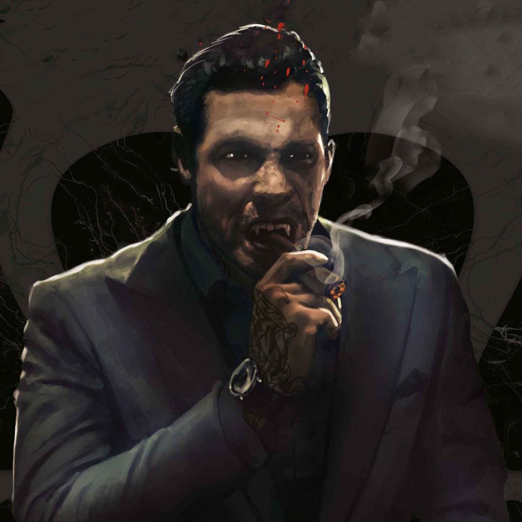 Charakter Edward Harvey aus Vampire: Die Maskerade CHAPTERS