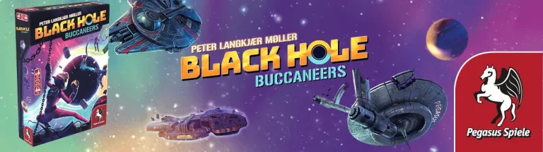 Graphics from the Board Game Black Hole Buccaneers