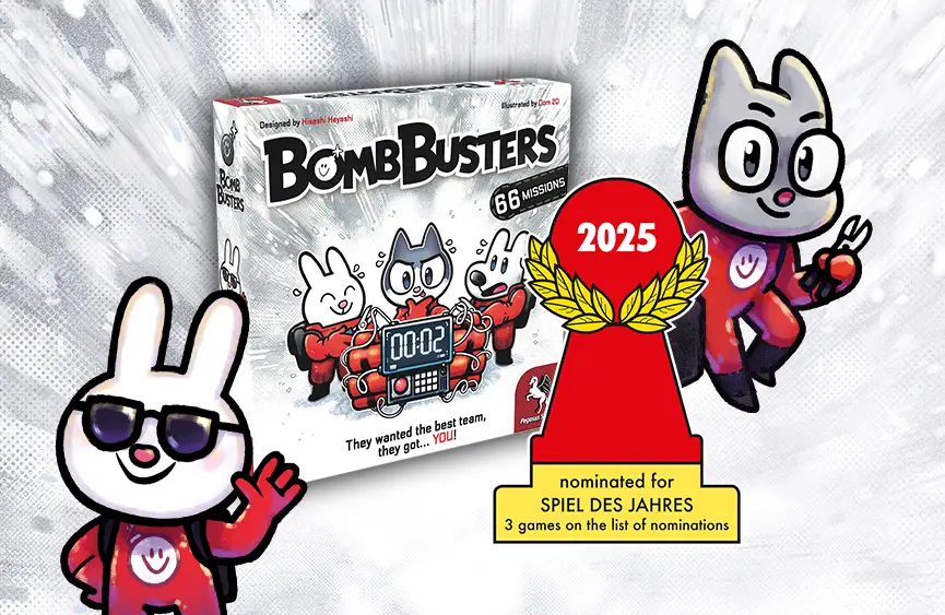 Nomination of Bomb Busters for Game of the Year 2025