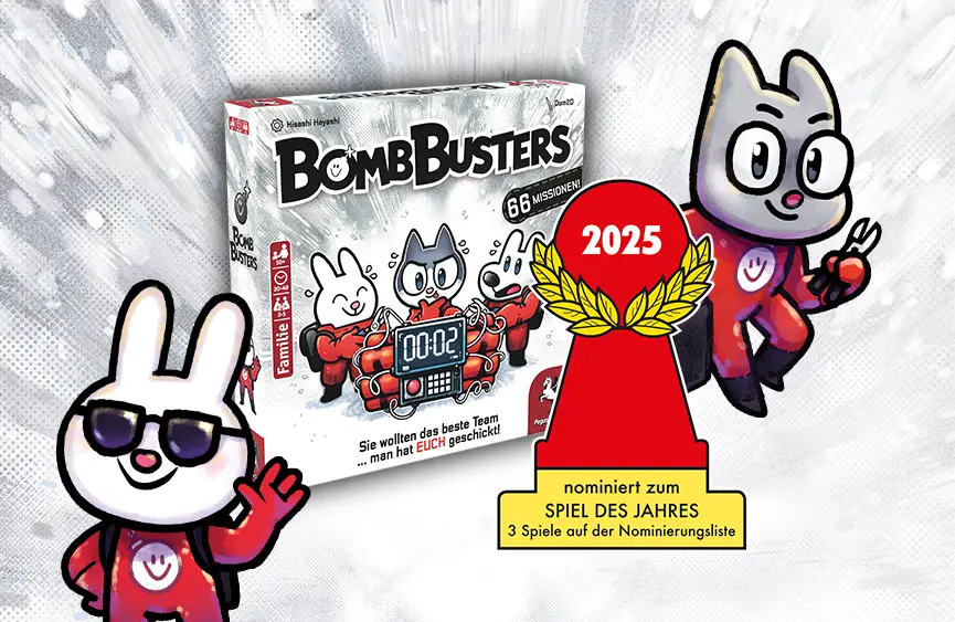Nominierung von Bomb Busters zum Spiel des Jahres