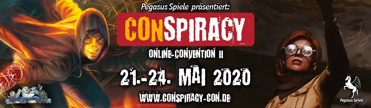 Online-Convention CONspiracy vom 21. bis zum 24. Mai 2020