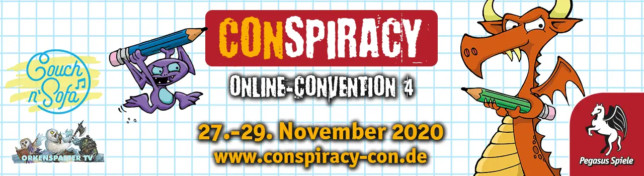 Online-Convention CONspiracy vom 27. bis zum 29. November 2020