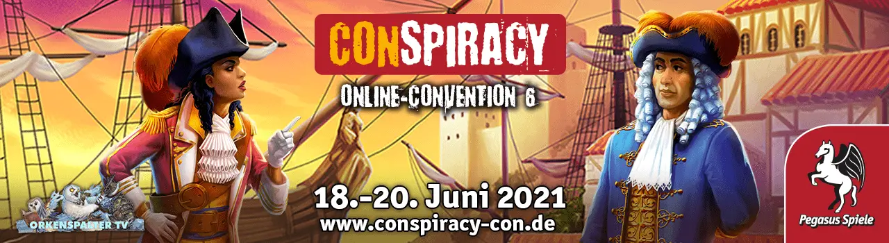 Online-Convention CONspiracy vom 18. bis zum 20. Juni 2021
