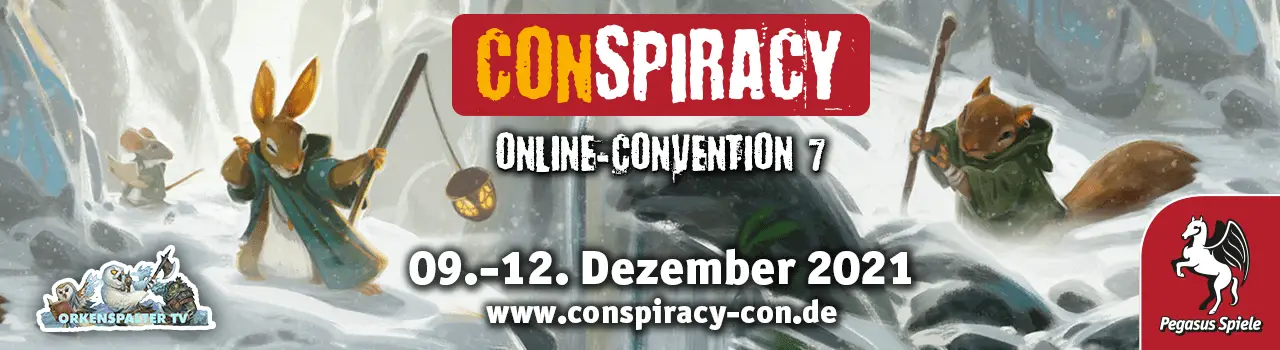 Online-Convention CONspiracy vom 7. bis zum 9. Dezember 2021