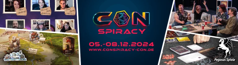 CONspiracy – Digitale Spiele-Convention geht in die nächste Runde