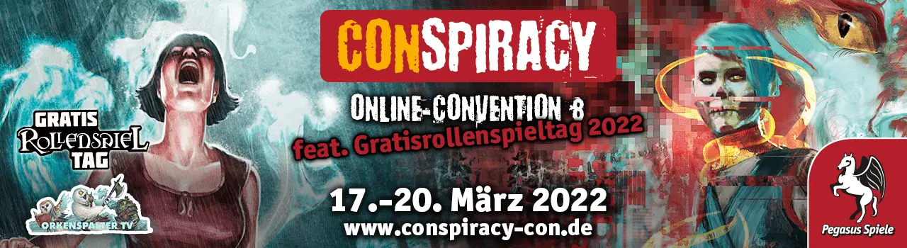 CONspiracy feat. Gratisrollenspieltag vom 17. bis zum 20. März 2022