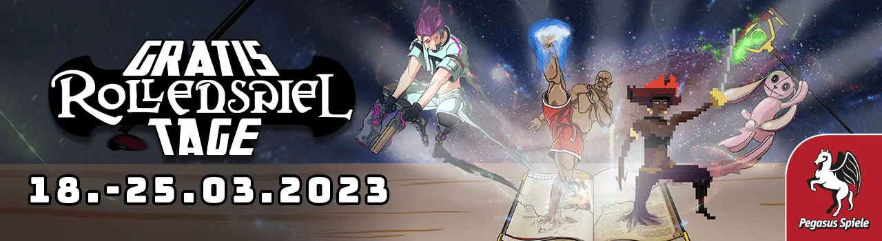 Gratisrollenspieltage vom 18. bis zum 25. März 2023