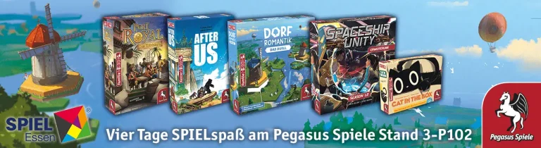 Pegasus Spiele auf der SPIEL‘23
