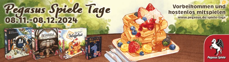 Vorbeikommen und mitspielen – die Pegasus Spiele Tage