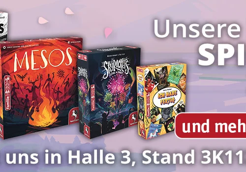 Pegasus Spiele bei der SPIEL Essen 2024