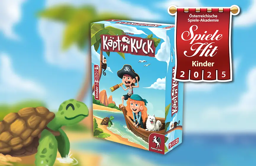 Käpt’n Kuck als Spiele-Hit für Kinder ausgezeichnet