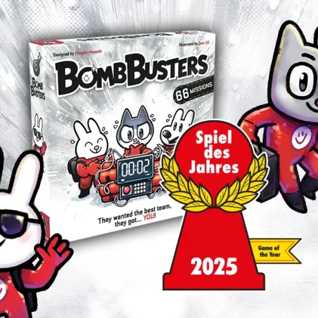 Pegasus Spiele Bomb Busters Game of the Year 2025