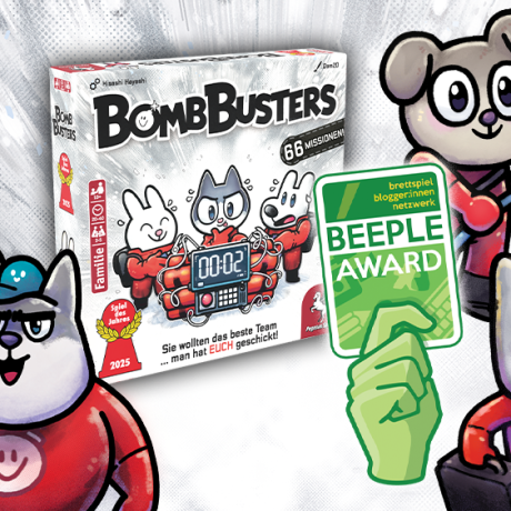 Bomb Busters von Pegasus Spiele mit 26. Beeple Award ausgezeichnet