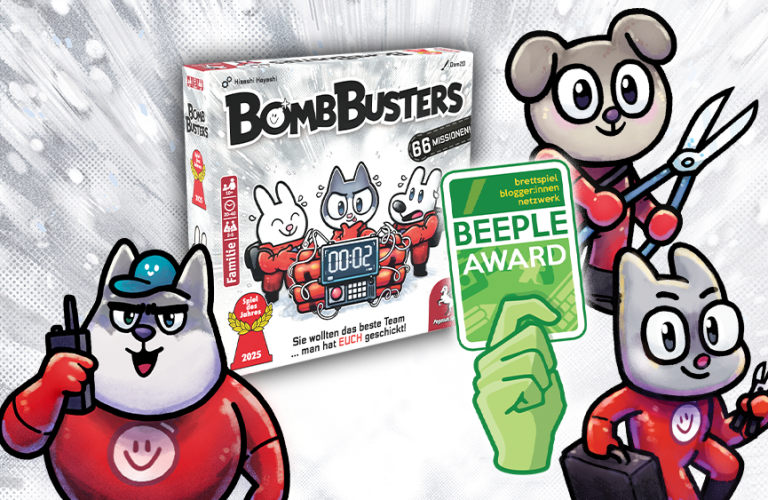 Bomb Busters von Pegasus Spiele mit 26. Beeple Award ausgezeichnet