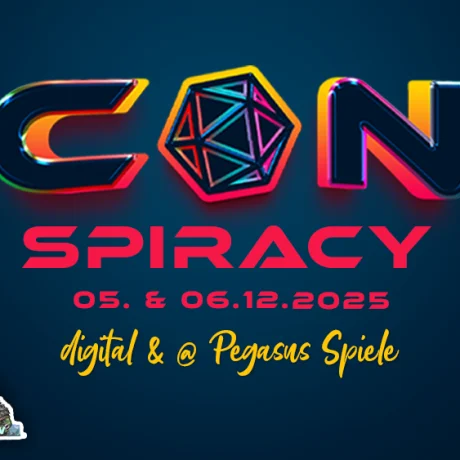 CONspiracy am 5. und 6. Dezember 2025 digital und @ Pegasus Spiele