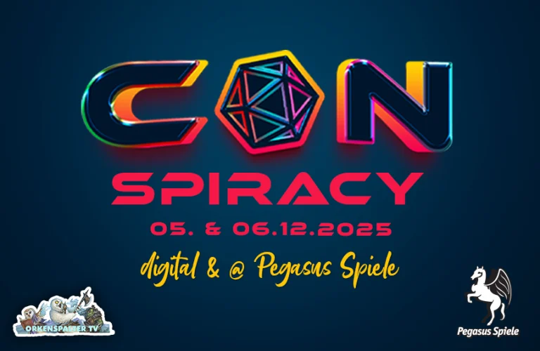 CONspiracy am 5. und 6. Dezember 2025 digital und @ Pegasus Spiele