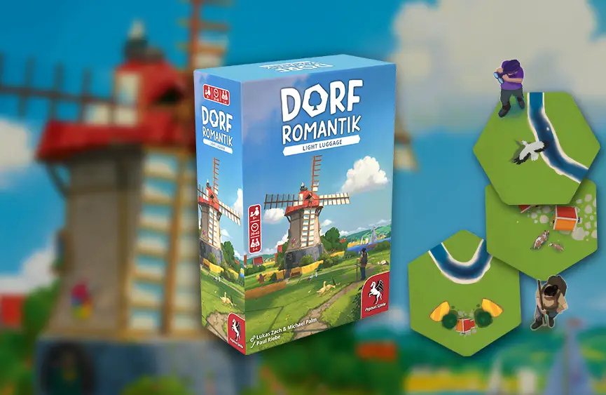 Dorfromantik - Light Luggage illustrations, tiles and packshot