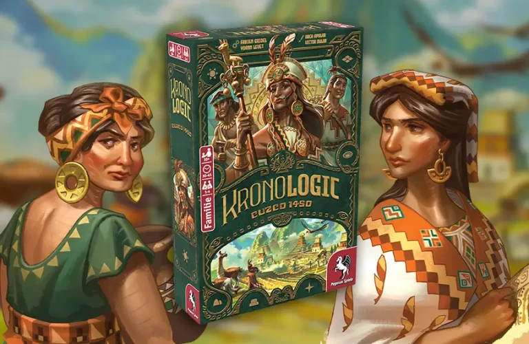 Kronologic - Cuzco 1450 Schachtel und Illustrationen