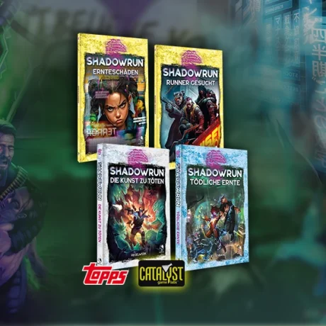 Shadowrun Rollenspiel Bände Tödliche Ernte, Die Kunst zu töten, Ernteschäden und Runner gesucht