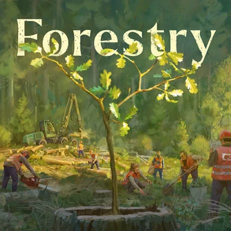 Coverillustration des Brettspiels Forestry