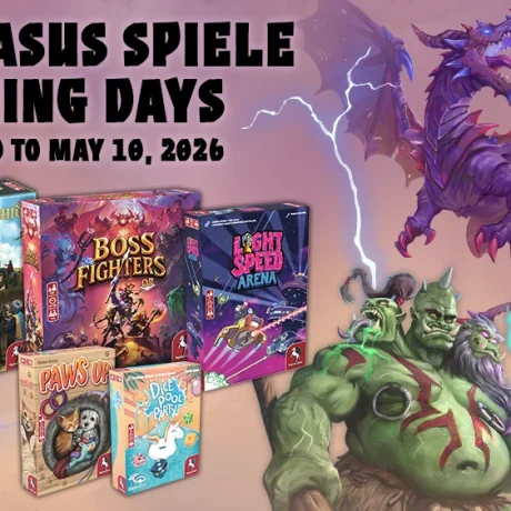 Pegasus Spiele Gaming Days Illustration