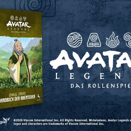 Avatar Legends Onkel Iroh Handbuch Produktbild