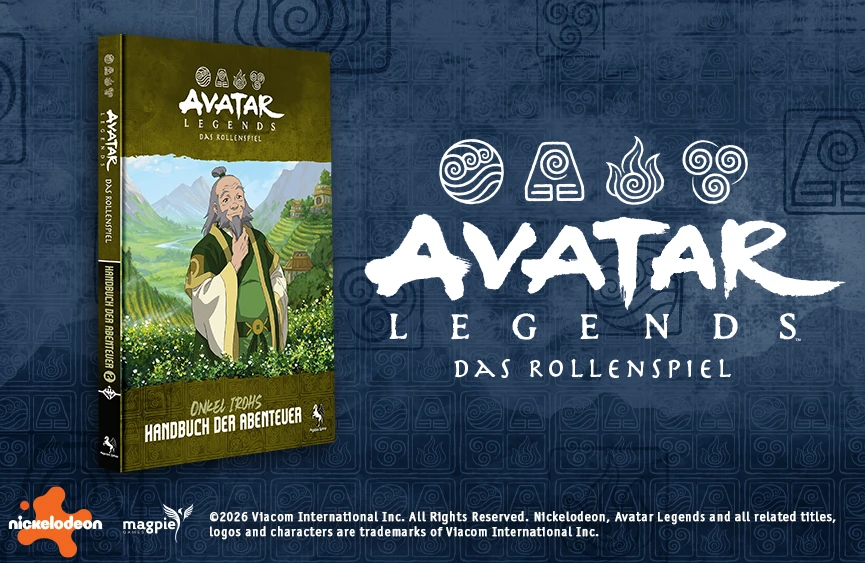 Avatar Legends Onkel Iroh Handbuch Produktbild