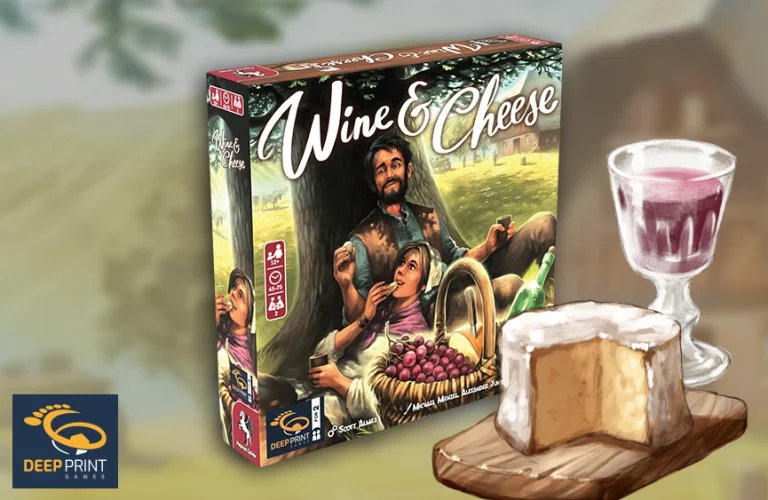Product image of Wine & Cheese with illustrations