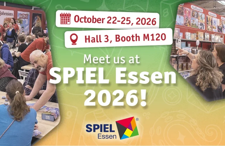 Meet Pegasus Spiele at SPIEL Essen 2026 in Hall 3, Booth M120